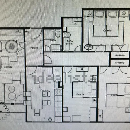 Tia Carmen, Piso Familiar En Centro * بْويوْ